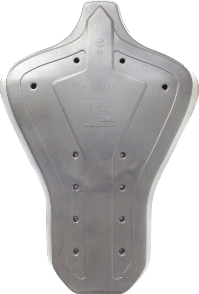 SAS-TEC SC-1/16 Back Protector Protecteur de dos Gris unique taille