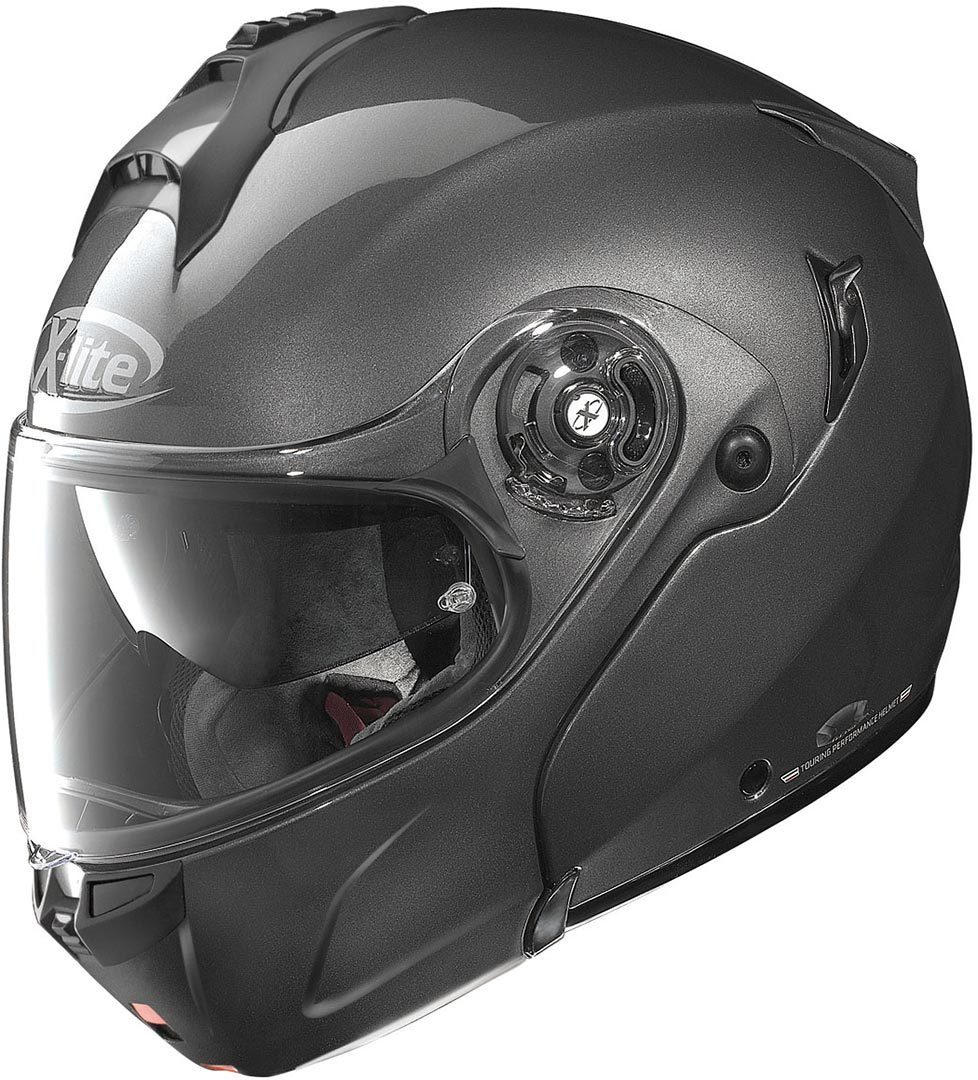 X-Lite X-1004 Elegance N-Com Casque Noir Gris L