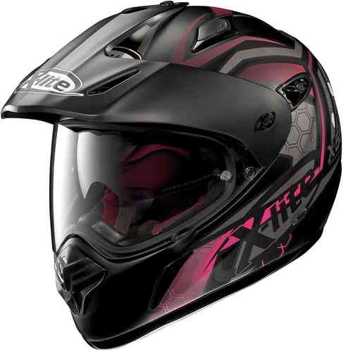 Xlite X Lite X 551 Gt Kalahari N Com Enduro Helm Zwart Pink Xl xlite kopen in de aanbieding