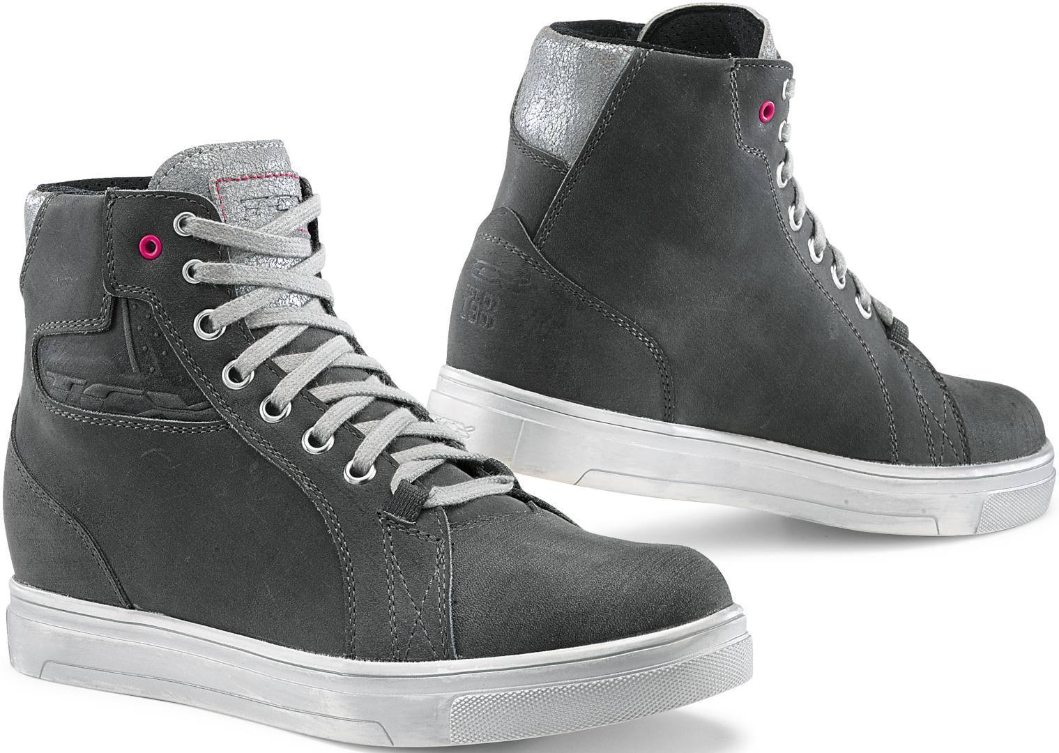 TCX Street Ace Chaussures de moto pour dames imperméables Gris 39