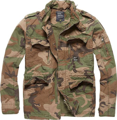 Vintage Industries Cranford Jas Groen Xl vintage industries kopen in de aanbieding