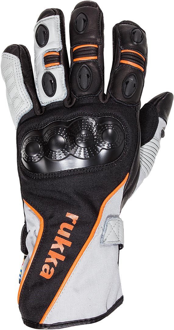 Rukka AirventuR Gants Noir Blanc Orange S