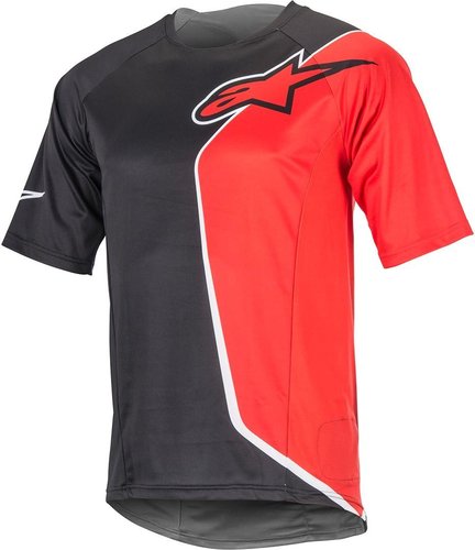 Alpinestars Sierra Fiets Shirt Zwart Rood Xl alpinestars kopen in de aanbieding
