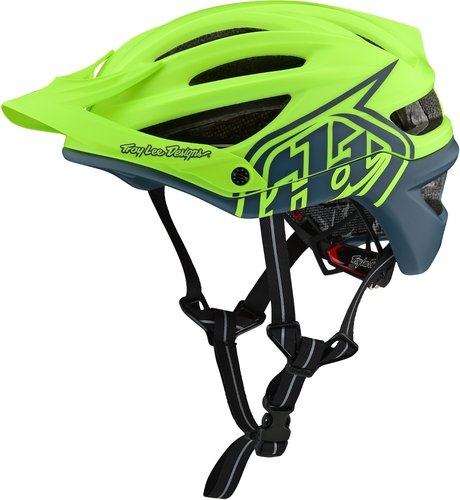 Troy Lee Designs A2 Mips Decoy Fiets Helm Grijs Geel Xs troy lee designs kopen in de aanbieding