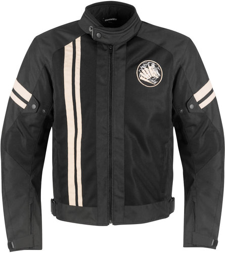 Germot Airsteam Motorfiets Textiel Jas Zwart Beige 3Xl germot kopen in de aanbieding