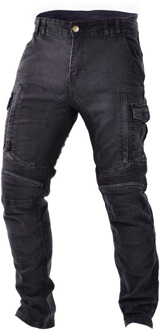 Image of Trilobite Acid Scrambler Jeans de moto Noir 40