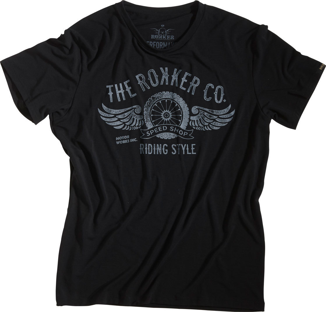 Rokker Performance Riding Style T-Shirt Noir XS