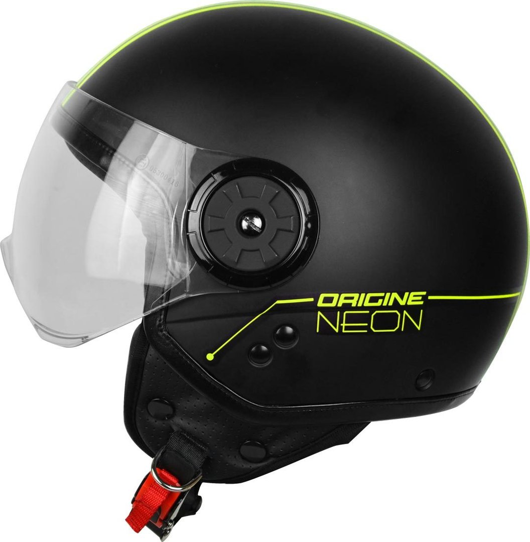 Origine Neon Street Casque jet Jaune XS