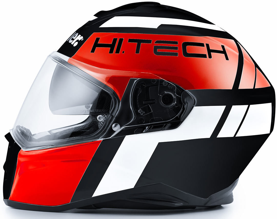 Blauer Force One 800 Casque Noir Blanc Rouge XS