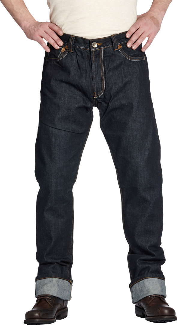 Rokker Iron Selvage Raw Jeans Bleu 28
