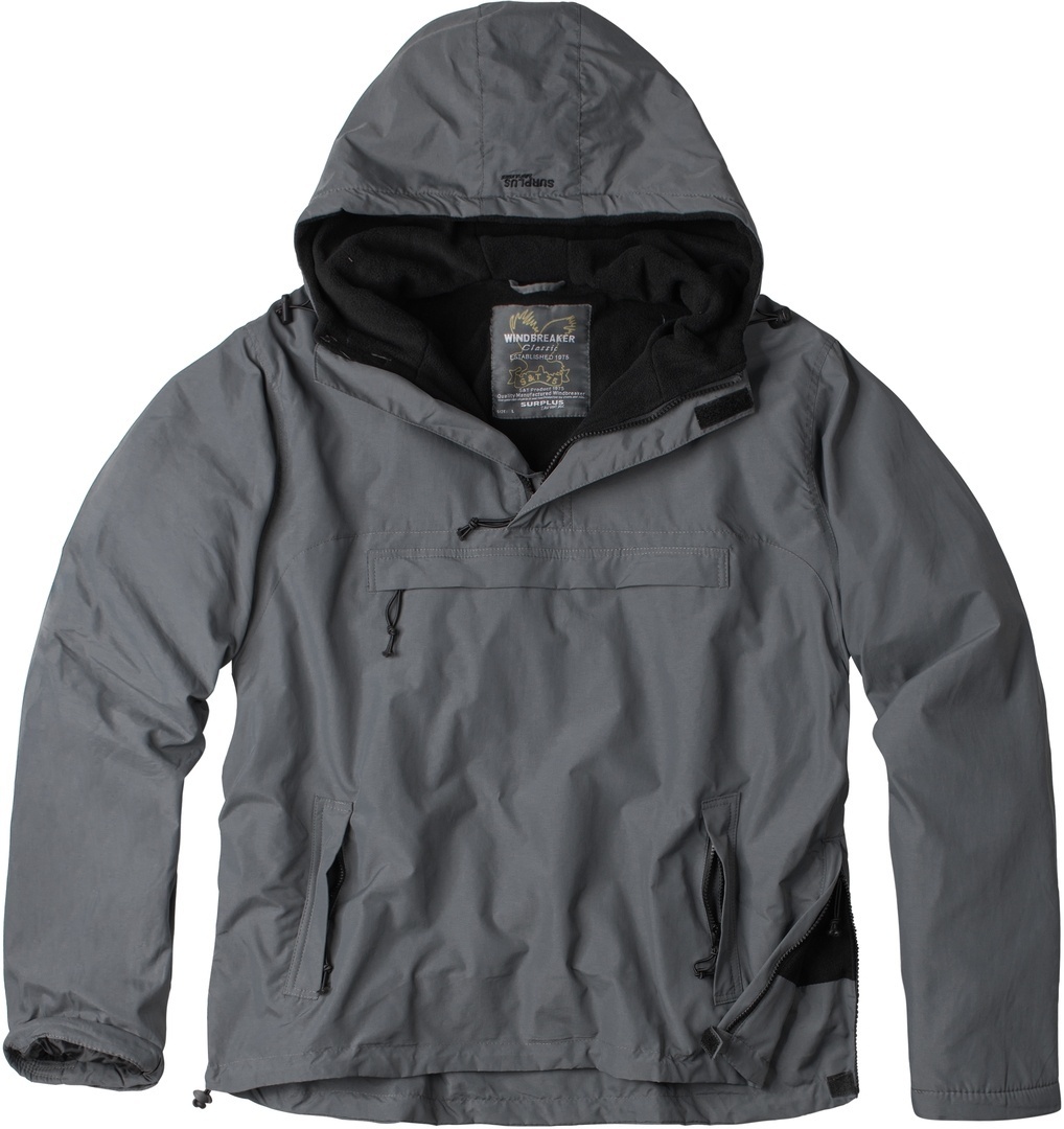 Surplus Windbreaker Veste Gris S