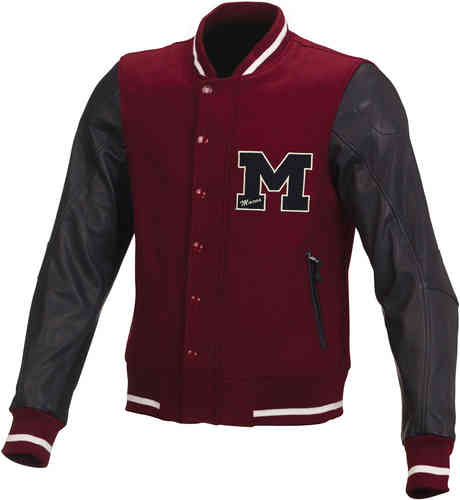 Macna College Textiel Jas Zwart Rood macna kopen in de aanbieding Macna College Textiel Jas Zwart Rood macna kopen in de aanbieding