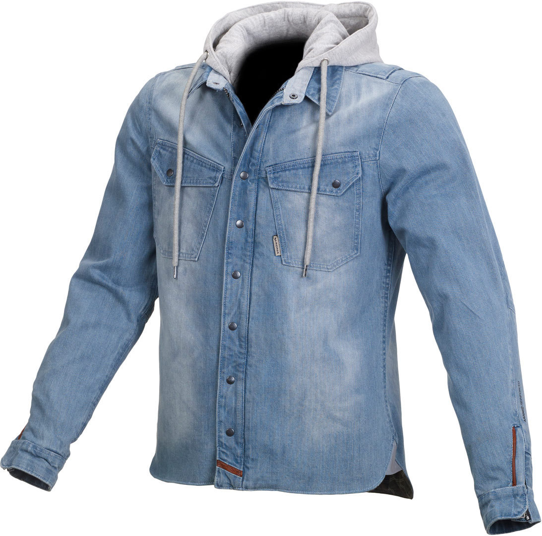 Macna Westcoast Veste textile Bleu S