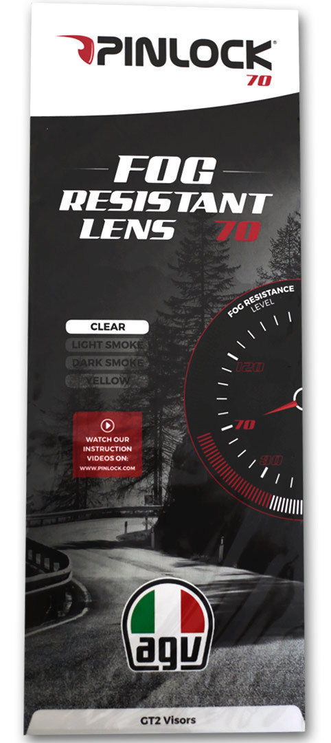 AGV DKS 118 Lentille Pinlock transparent