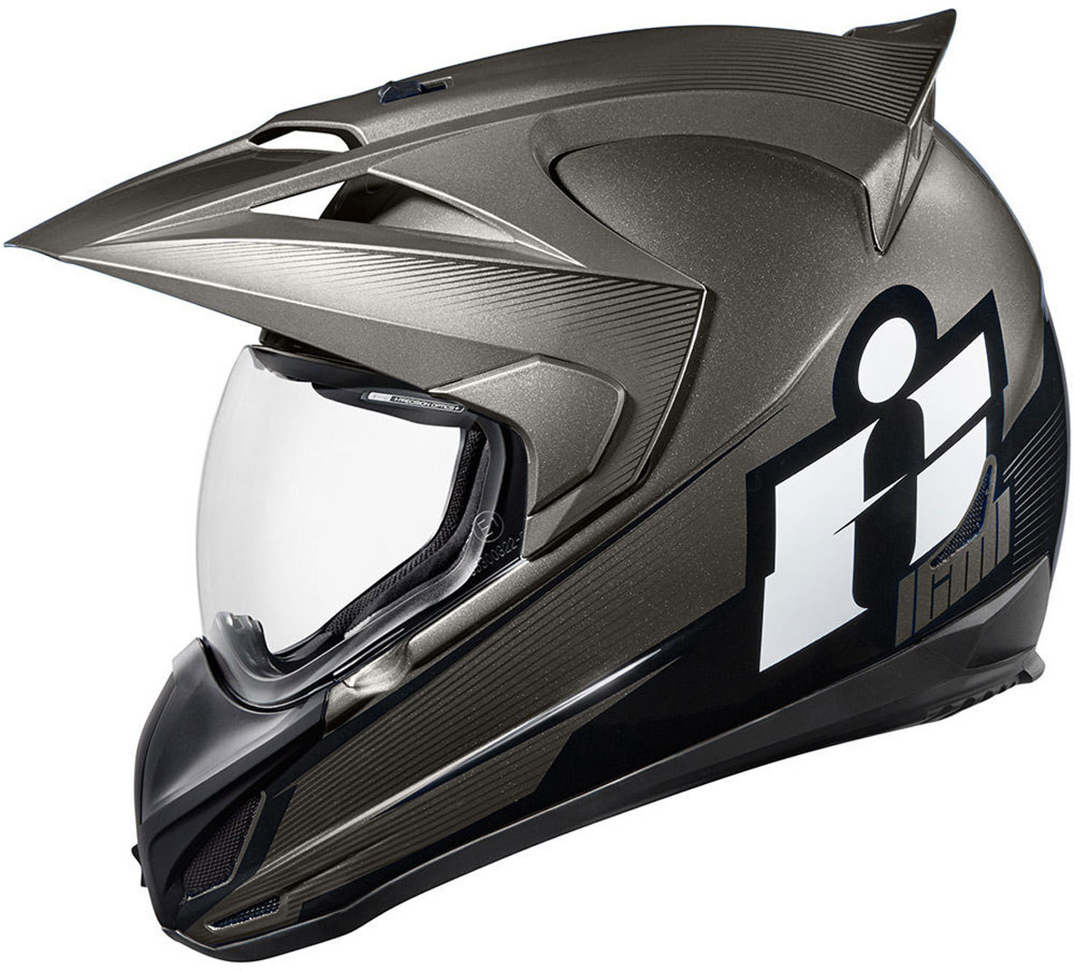 Icon Variant Double Stack Casque Noir XS