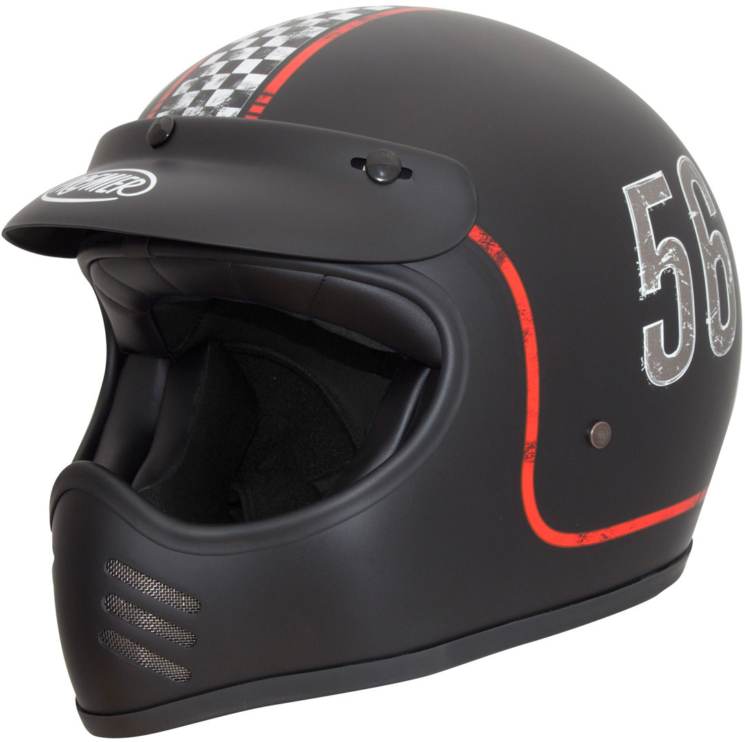 Premier Trophy MX FL 9 BM Casque de motocross Noir M