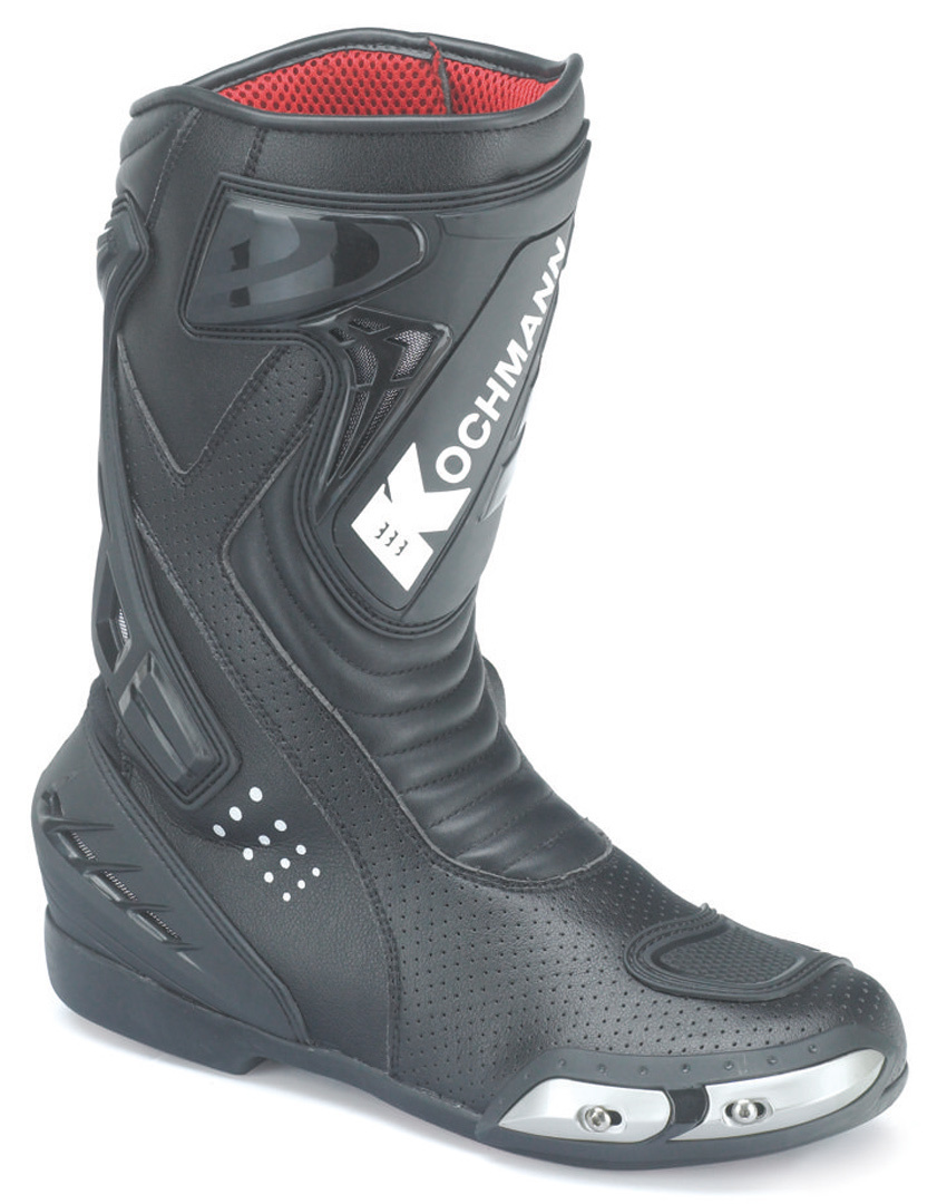 Kochmann Aragon Bottes de moto Noir 41