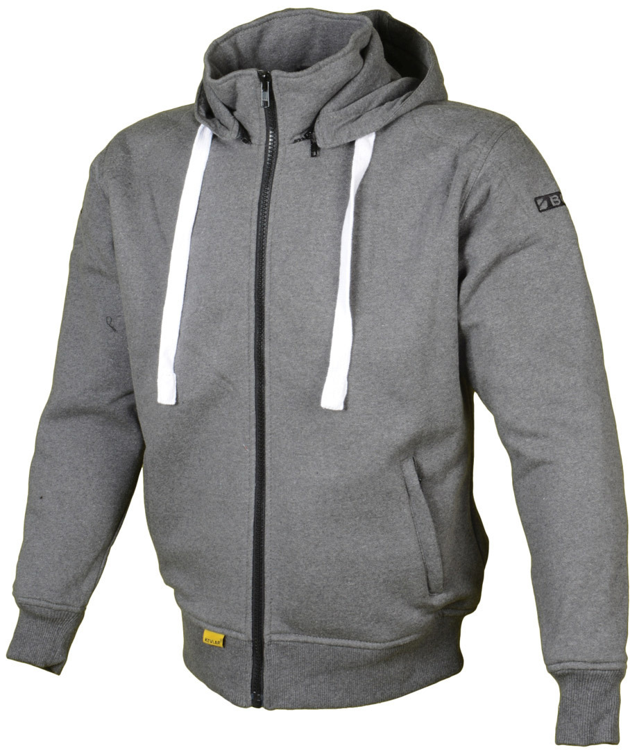 Image of Booster Core Dames de moto Zip Hoodie Gris L
