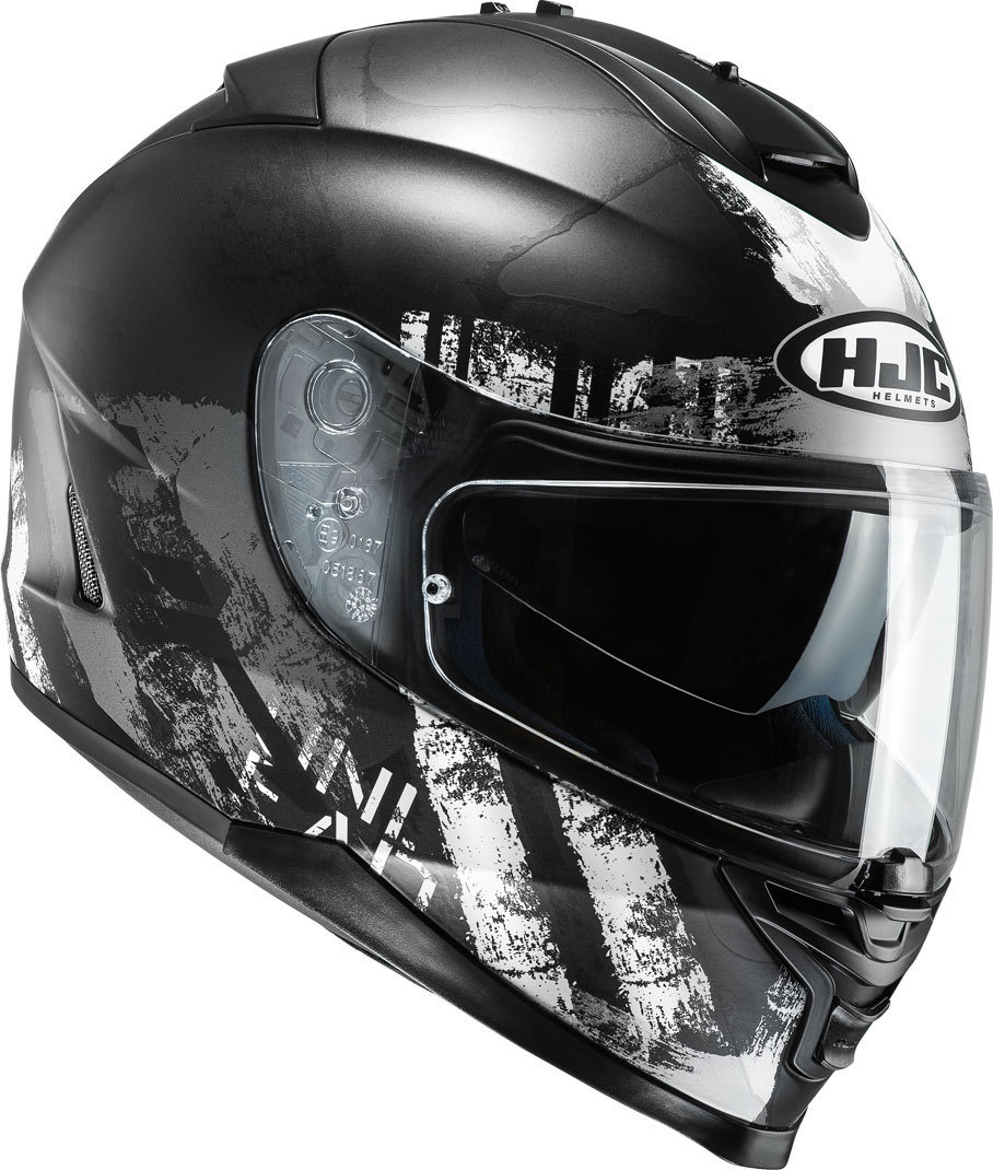 HJC IS-17 Shapy Casque Noir Blanc 2XL