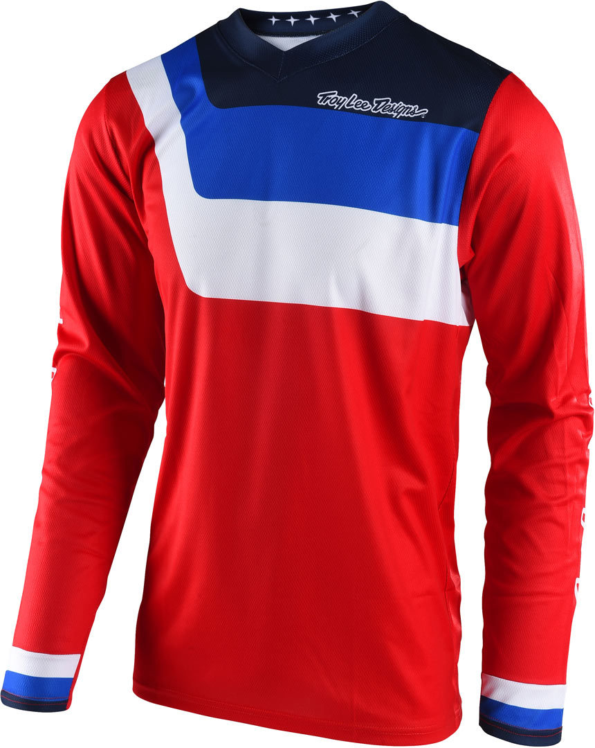 Troy Lee Designs GP Air Prisma Maillot Rouge 2XL