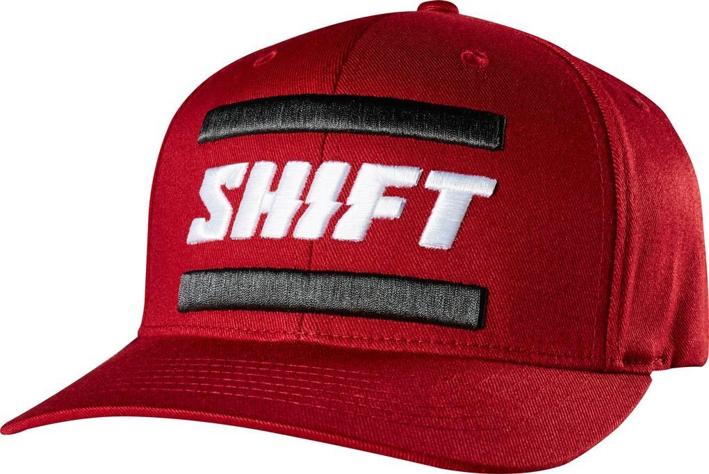 Shift 3LACK Label Flexfit Chapeau Rouge S M