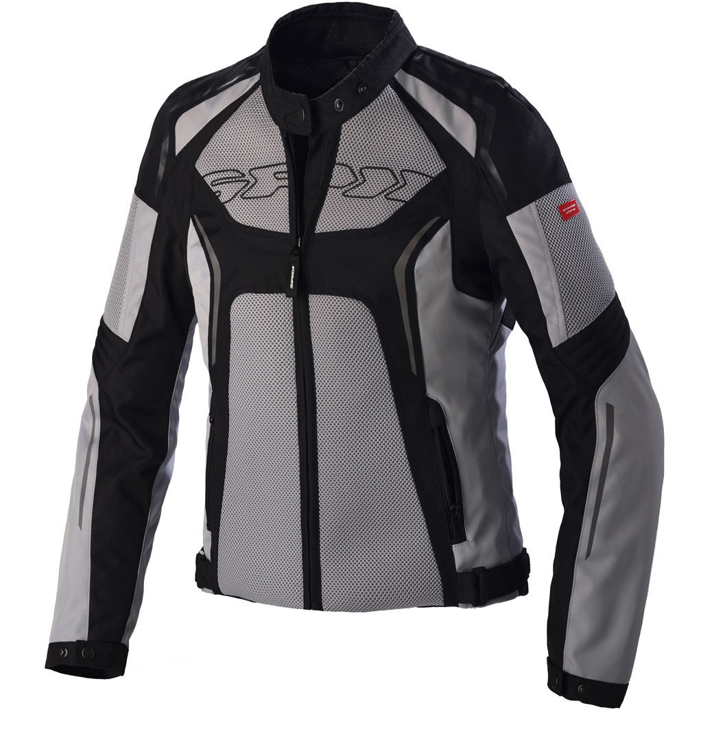 Spidi Tronik Net Veste de moto dames Noir Gris XS