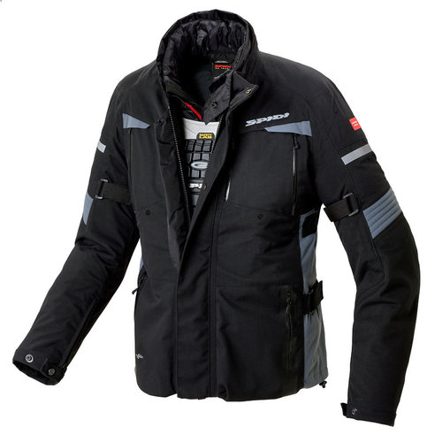 Spidi Tour Evo H2Out Motorfiets Textiel Jas Zwart spidi kopen in de aanbieding Spidi Tour Evo H2Out Motorfiets Textiel Jas Zwart spidi kopen in de aanbieding
