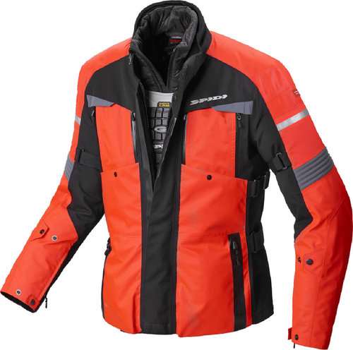 Spidi Tour Evo H2Out Motorfiets Textiel Jas Zwart Rood 4Xl spidi kopen in de aanbieding Spidi Tour Evo H2Out Motorfiets Textiel Jas Zwart Rood 4Xl spidi kopen in de aanbieding