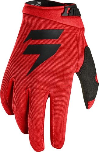 Shift Whit3 Air Kinderen Motorcross Handschoenen Zwart Rood shift kopen in de aanbieding