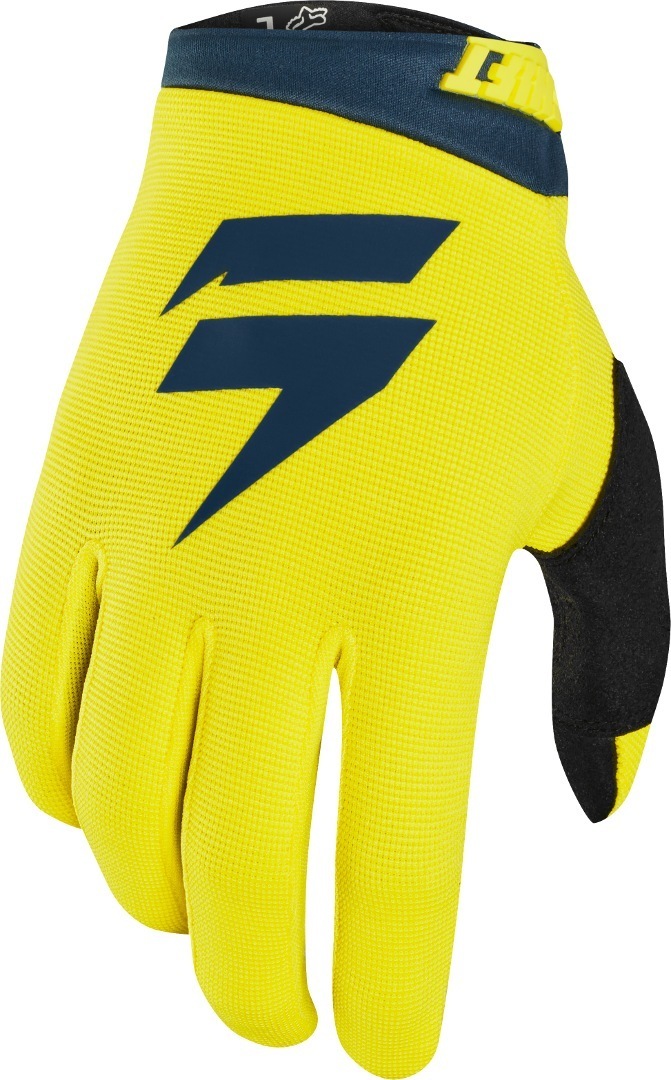 Shift WHIT3 Air Gants de Motocross enfants Bleu Jaune M