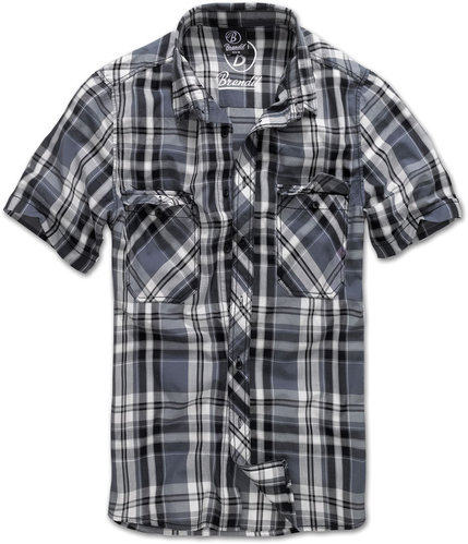 Brandit Roadstar Shirt Zwart Grijs 2Xl brandit kopen in de aanbieding Brandit Roadstar Shirt Zwart Grijs 2Xl brandit kopen in de aanbieding