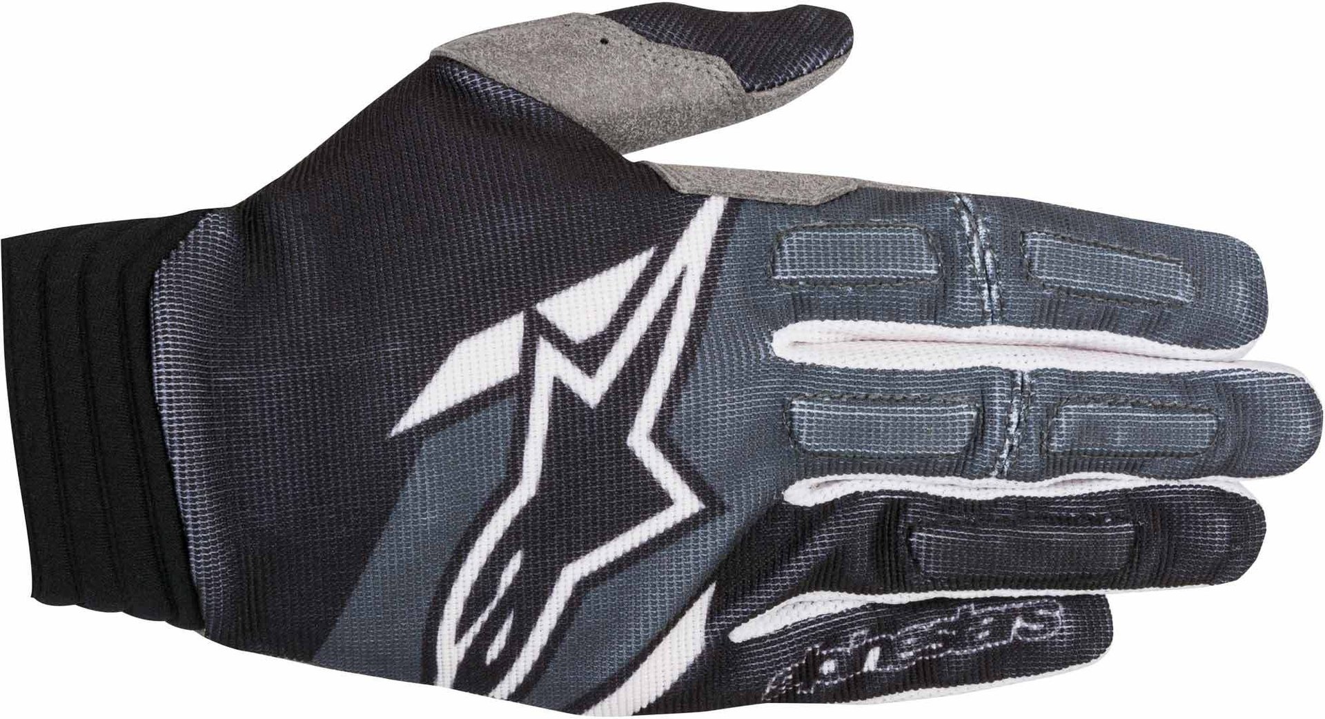 Alpinestars Aviator Gloves 2018 Gants Noir Gris Blanc S