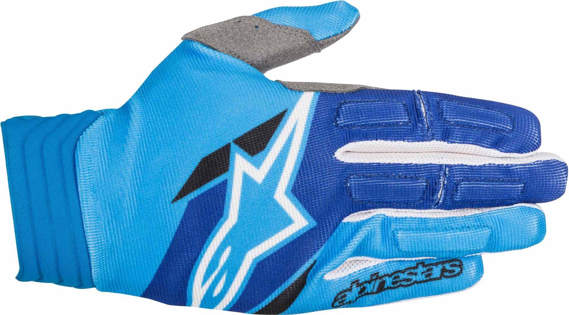 Alpinestars Aviator Gloves 2018 Gants Blanc Bleu S