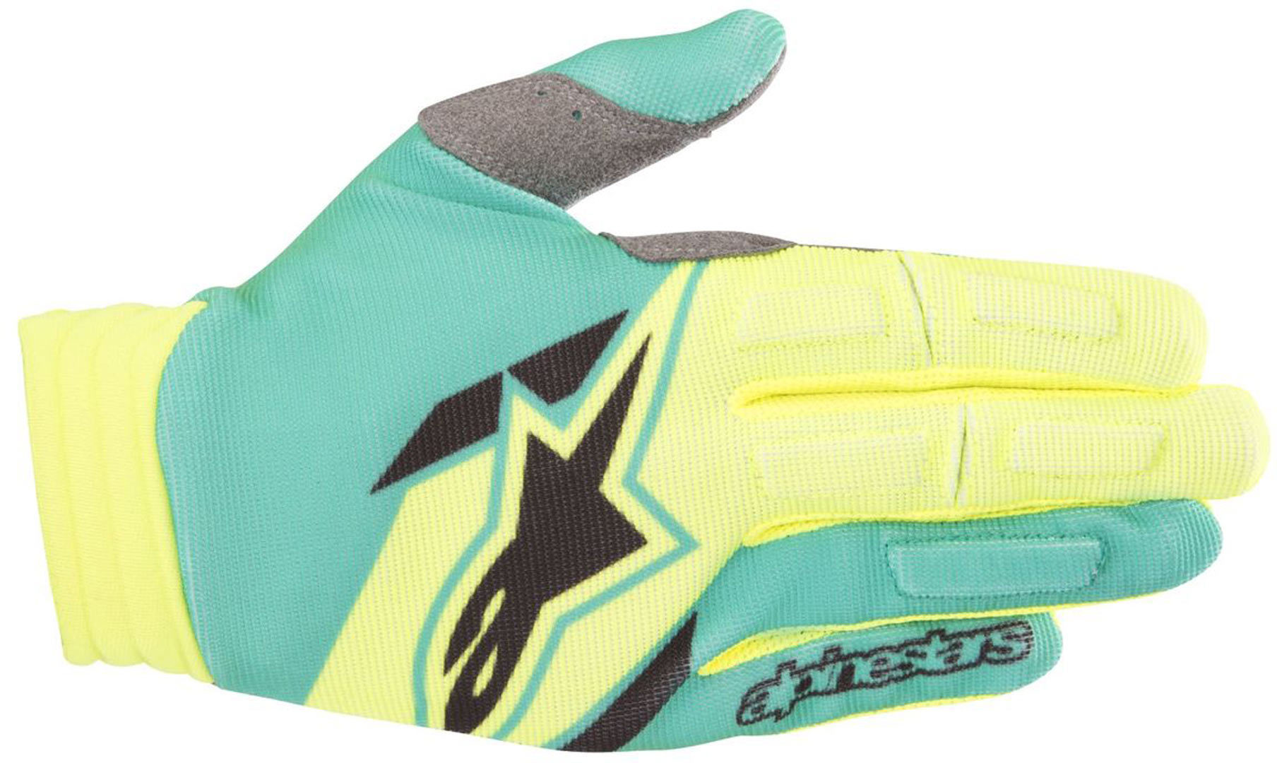 Alpinestars Aviator Gloves 2018 Gants Vert Jaune S