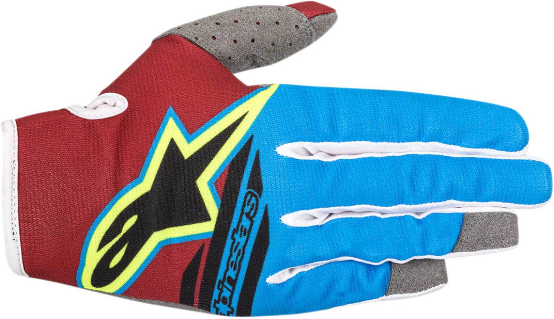 Alpinestars Radar Flight 2018 Gants Rouge Bleu M