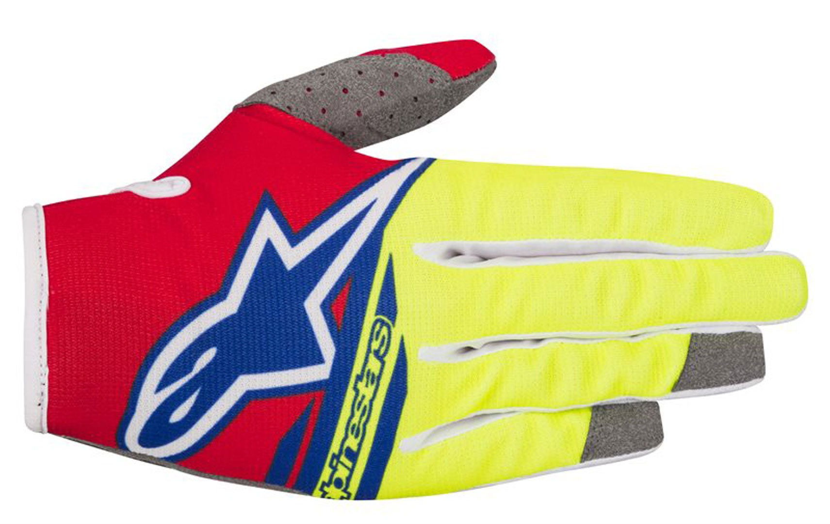 Alpinestars Radar Flight 2018 Gants Rouge Jaune S