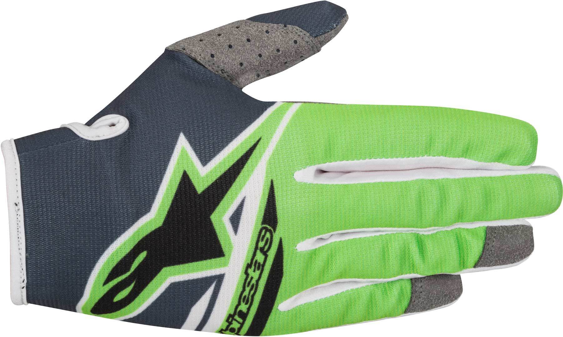 Alpinestars Radar Flight 2018 Gants Vert Bleu M