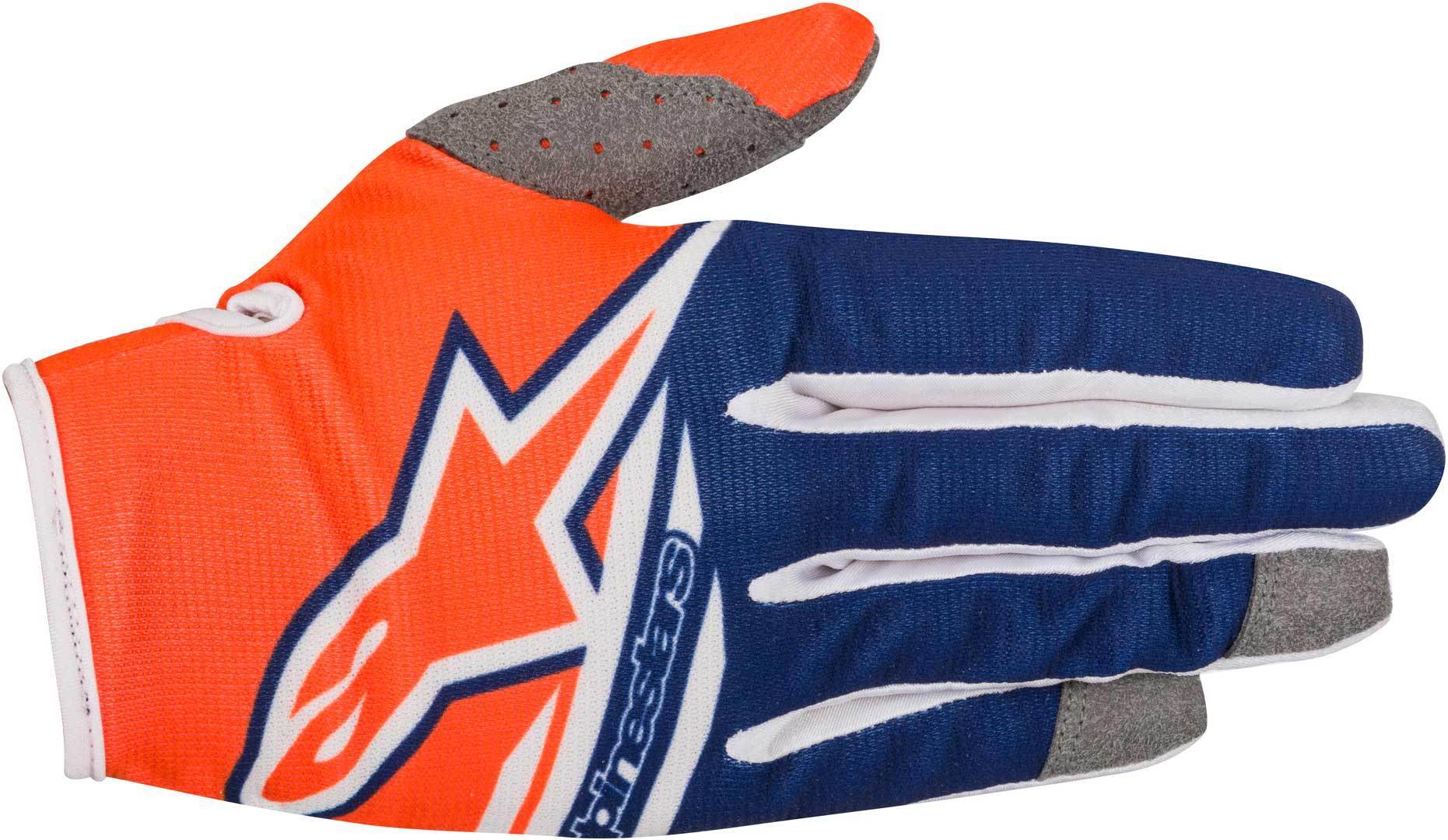 Alpinestars Radar Flight 2018 Gants Bleu Orange S
