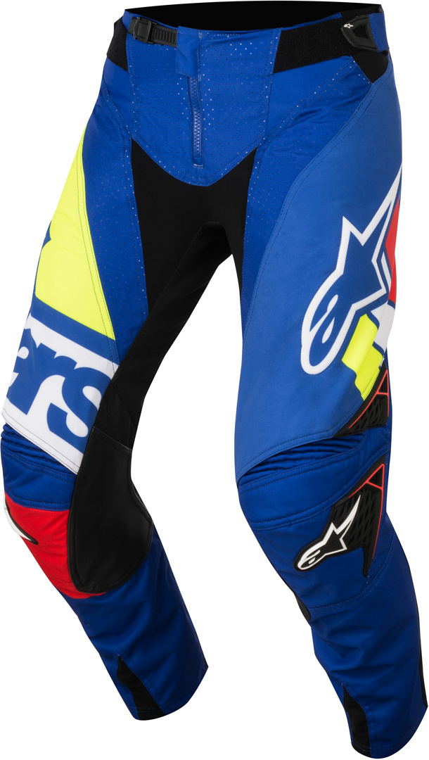 Alpinestars Techstar Factory 2018 Pantalon de motocross Vert Bleu 28