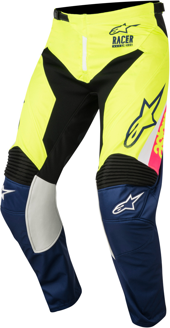 Alpinestars Racer Supermatic 2018 Pantalon de motocross Noir Jaune 30