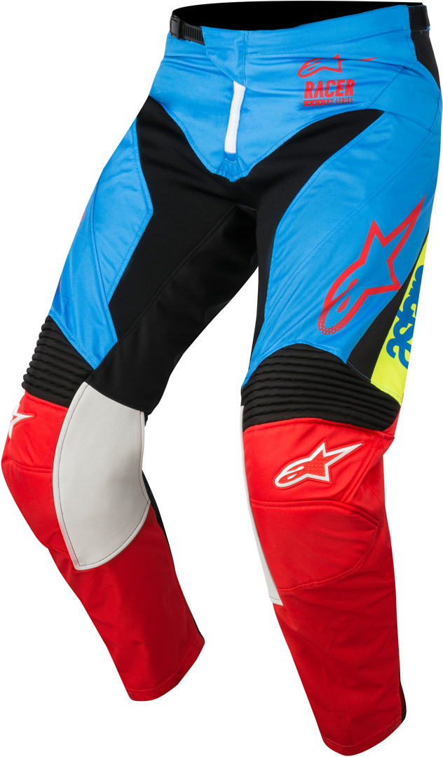 Alpinestars Racer Supermatic 2018 Pantalon de motocross Gris Bleu 28