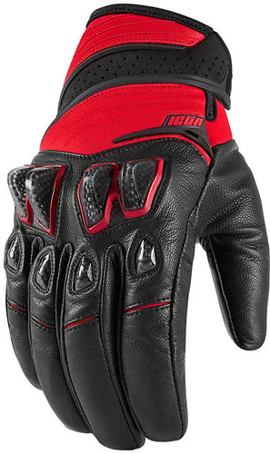 Icon Konflict Handschoenen Zwart Rood 2Xl icon kopen in de aanbieding Icon Konflict Handschoenen Zwart Rood 2Xl icon kopen in de aanbieding