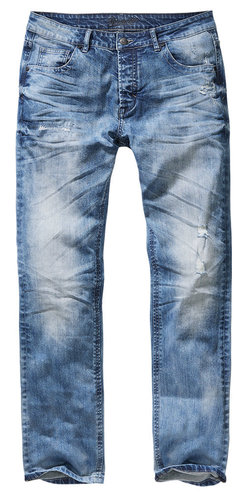 Brandit Will Denim Jeans Blauw 30 brandit kopen in de aanbieding
