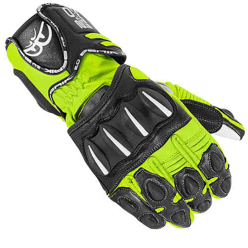 Berik Thunar Motorfiets Handschoenen Zwart Geel Xs berik kopen in de aanbieding