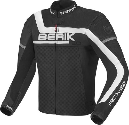 Berik Striper Motorfiets Lederen Jas Zwart Wit 54 berik kopen in de aanbieding Berik Striper Motorfiets Lederen Jas Zwart Wit 54 berik kopen in de aanbieding