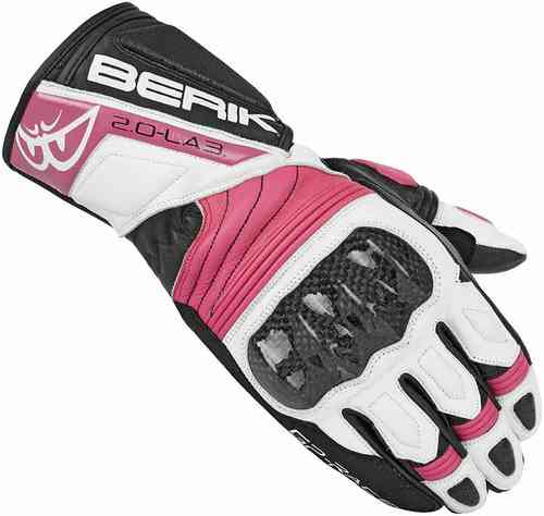 Berik Zoldar Dames Motorfiets Handschoenen Zwart Pink Xs berik kopen in de aanbieding