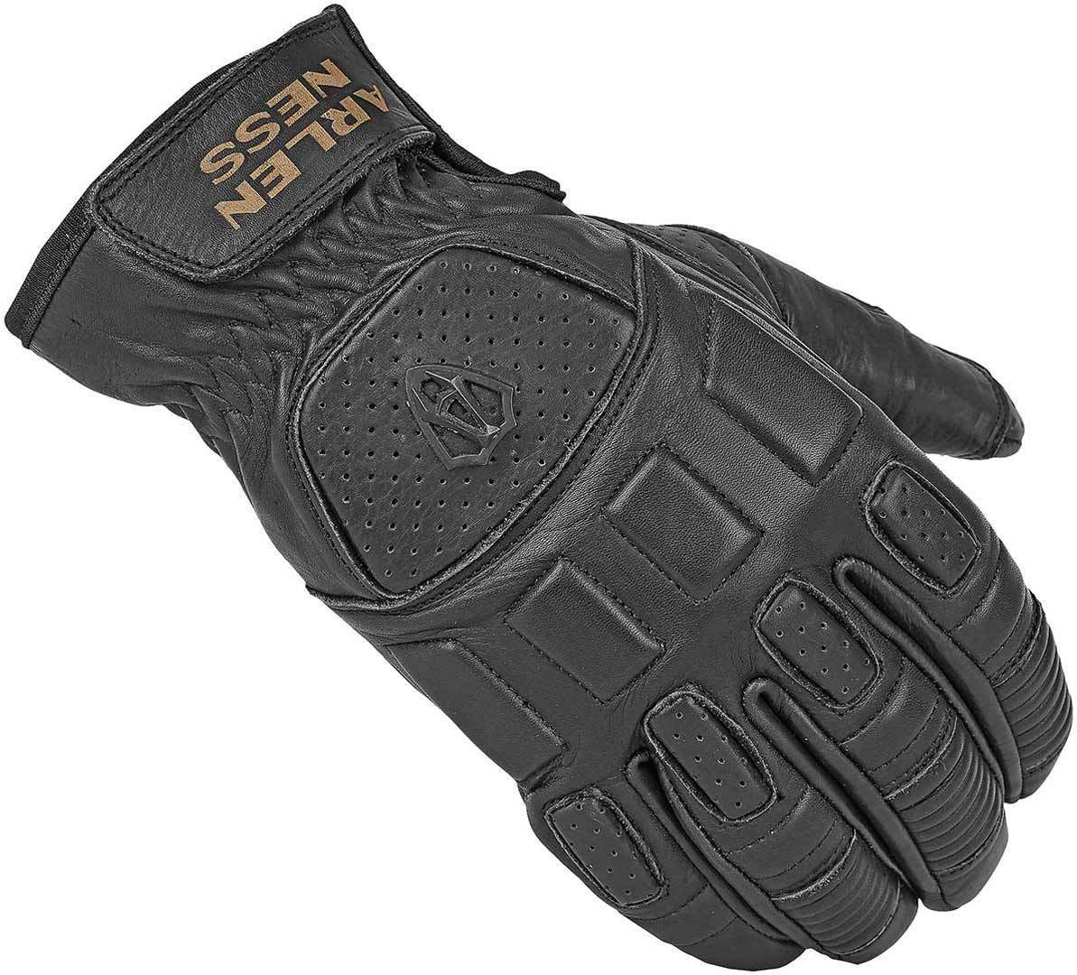 Image of Arlen Ness Faxon Gants de moto Noir XS