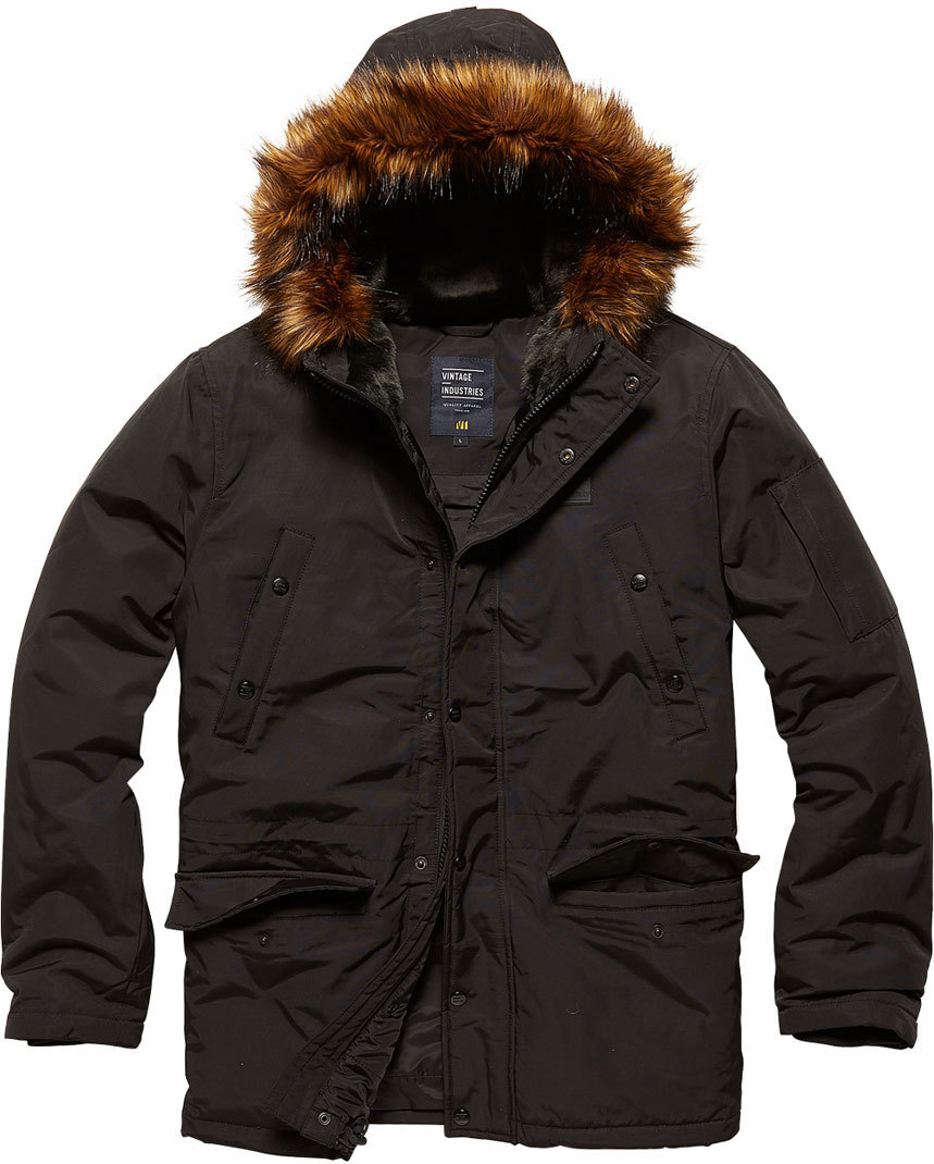 Vintage Industries Circle Veste Noir S