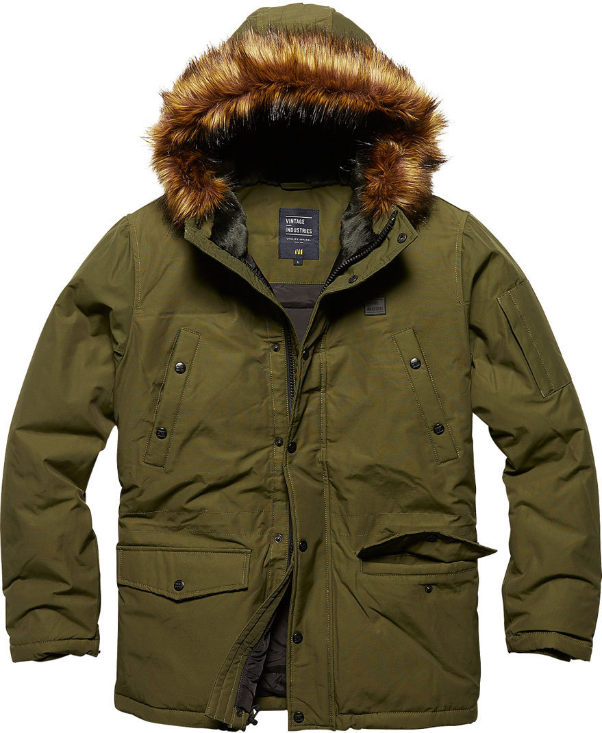 Vintage Industries Circle Veste Vert S