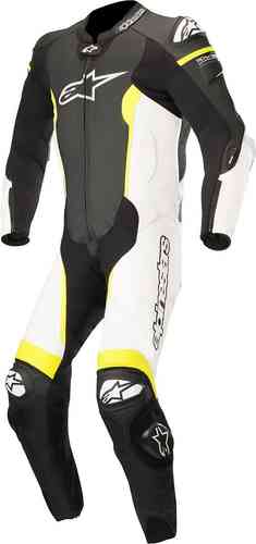 Alpinestars Missile Tech Air Een Stuk Motorfiets Leder Pak Zwart Wit Geel 52 alpinestars kopen in de aanbieding Alpinestars Missile Tech Air Een Stuk Motorfiets Leder Pak Zwart Wit Geel 52 alpinestars kopen in de aanbieding